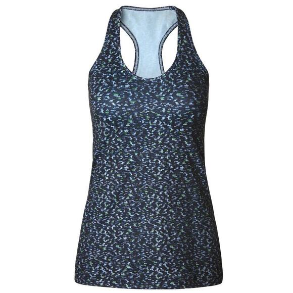 LULULEMON Cool Racerback Sz 4 Digi Pixie Caspian Blue Black - Picture 2 of 7